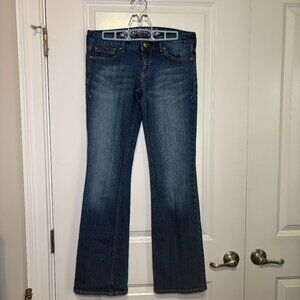 Women's Size 6R Express Stella Boot Low Rise Jeans